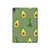 S3285 Avocado Fruit Pattern Hard Case For iPad Air (2020, 2022), Air 11 (2024,2025,2026), Pro 11 (2022)