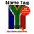 S3464 South Africa Flag Hard Case For iPad Air (2022, 2020), Air 11 (2024,2025), Pro 11 (2022)