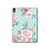 S3494 Vintage Rose Polka Dot Hard Case For iPad Air (2022,2020, 4th, 5th), iPad Pro 11 (2022, 6th)