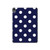 S3533 Blue Polka Dot Hard Case For iPad Air (2020, 2022), Air 11 (2024,2025,2026), Pro 11 (2022)