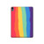 S3799 Cute Vertical Watercolor Rainbow Hard Case For iPad Air (2020, 2022), Air 11 (2024,2025,2026), Pro 11 (2022)