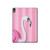 S3805 Flamingo Pink Pastel Hard Case For iPad Air (2022,2020, 4th, 5th), iPad Pro 11 (2022, 6th)