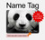 S1072 Panda Bear Hard Case For MacBook Air 13″ (2022,2025) - A2681, A3113, A3240