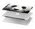 S1072 Panda Bear Hard Case For MacBook Air 13″ (2022,2025) - A2681, A3113, A3240