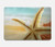 S1117 Starfish on the Beach Hard Case For MacBook Air 13″ (2022,2025) - A2681, A3113, A3240