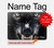S2823 Black Wolf Blue Eyes Face Hard Case For MacBook Air 13″ (2022,2025) - A2681, A3113, A3240