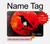 S3328 Crow Red Moon Hard Case For MacBook Air 13″ (2022,2025) - A2681, A3113, A3240