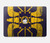 S3546 Roman Shield Blue Hard Case For MacBook Air 13″ (2022,2025) - A2681, A3113, A3240