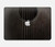 S3834 Old Woods Black Guitar Hard Case For MacBook Air 13″ (2022,2025) - A2681, A3113, A3240