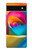 S1671 Rainbow Colorful Rose Case For Google Pixel 6a