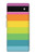 S2363 Rainbow Pattern Case For Google Pixel 6a