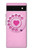 S2847 Pink Retro Rotary Phone Case For Google Pixel 6a