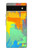 S3423 Brush Stroke Case For Google Pixel 6a