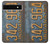 S3750 Vintage Vehicle Registration Plate Case For Google Pixel 6a