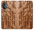S1307 Fish Wood Carving Graphic Printed Case For OnePlus Nord N20 5G