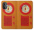 S2780 Vintage Orange Bakelite Radio Case For OnePlus Nord N20 5G