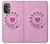 S2847 Pink Retro Rotary Phone Case For OnePlus Nord N20 5G