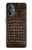 S2850 Brown Skin Alligator Graphic Printed Case For OnePlus Nord N20 5G