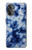 S3439 Fabric Indigo Tie Dye Case For OnePlus Nord N20 5G