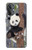 S3793 Cute Baby Panda Snow Painting Case For OnePlus Nord N20 5G