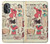 S3820 Vintage Cowgirl Fashion Paper Doll Case For OnePlus Nord N20 5G