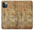 S3868 Aircraft Blueprint Old Paper Case For iPhone 12, iPhone 12 Pro