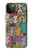 S3879 Retro Music Doodle Case For iPhone 12 Pro Max