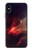 S3897 Red Nebula Space Case For iPhone X, iPhone XS