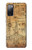 S3868 Aircraft Blueprint Old Paper Case For Samsung Galaxy S20 FE