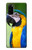 S3888 Macaw Face Bird Case For Samsung Galaxy S20