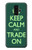 S3862 Keep Calm and Trade On Case For Samsung Galaxy S9 Plus