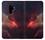 S3897 Red Nebula Space Case For Samsung Galaxy S9 Plus