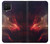 S3897 Red Nebula Space Case For Samsung Galaxy A42 5G