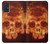 S3881 Fire Skull Case For Samsung Galaxy A51 5G