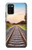 S3866 Railway Straight Train Track Case For Samsung Galaxy A02s, Galaxy M02s  (NOT FIT with Galaxy A02s Verizon SM-A025V)