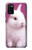 S3870 Cute Baby Bunny Case For Samsung Galaxy A02s, Galaxy M02s  (NOT FIT with Galaxy A02s Verizon SM-A025V)