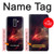 S3897 Red Nebula Space Case For Samsung Galaxy A6+ (2018), J8 Plus 2018, A6 Plus 2018