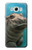 S3871 Cute Baby Hippo Hippopotamus Case For Samsung Galaxy J7 (2016)