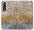 S3875 Canvas Vintage Rugs Case For Samsung Galaxy Z Fold 3 5G