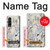 S3882 Flying Enroute Chart Case For Samsung Galaxy Z Fold 3 5G