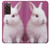 S3870 Cute Baby Bunny Case For Samsung Galaxy Z Fold2 5G