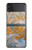 S3875 Canvas Vintage Rugs Case For Samsung Galaxy Z Flip 3 5G