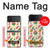 S3883 Fruit Pattern Case For Samsung Galaxy Z Flip 3 5G