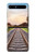 S3866 Railway Straight Train Track Case For Samsung Galaxy Z Flip 5G