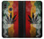 S3890 Reggae Rasta Flag Smoke Case For Huawei P20 Lite