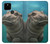 S3871 Cute Baby Hippo Hippopotamus Case For Google Pixel 4a 5G