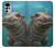 S3871 Cute Baby Hippo Hippopotamus Case For Motorola Moto G22