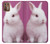 S3870 Cute Baby Bunny Case For Motorola Moto G9 Plus