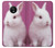 S3870 Cute Baby Bunny Case For Motorola Moto G6