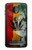 S3890 Reggae Rasta Flag Smoke Case For Motorola Moto Z3, Z3 Play